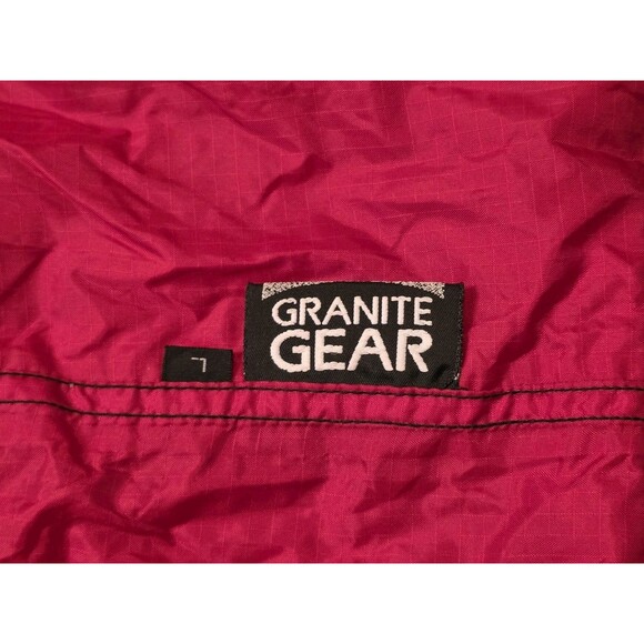 Granite Gear Roll-down Top Double Buckle Stuff Sack Red Large Bag Nylon Outdoor - Picture 4 of 6